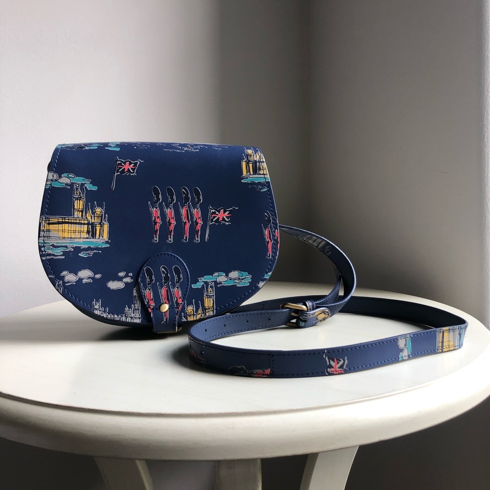 Boden Postcard Print Crossbody Bag